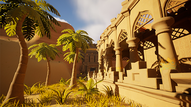 Pharaoh's temple