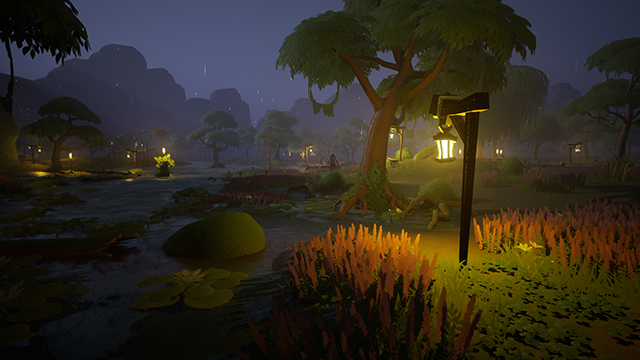 The enchanted garden